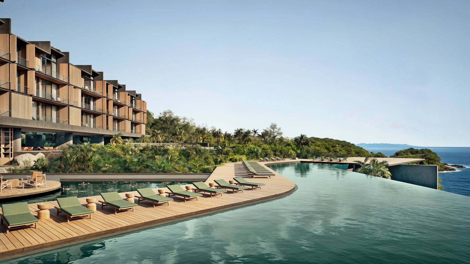 Vervana - Ocean Front Apartments Pool