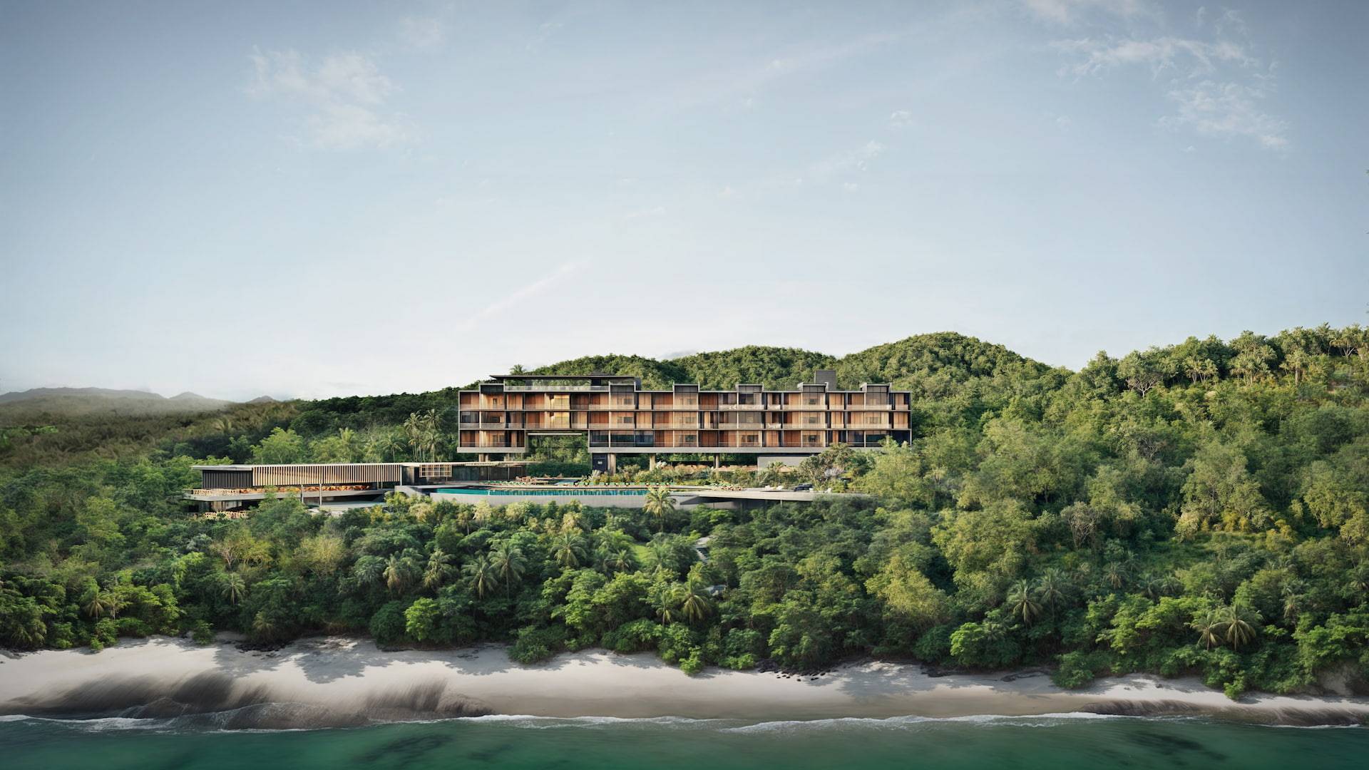 Vervana - Ocean Front Apartments View from Ocean