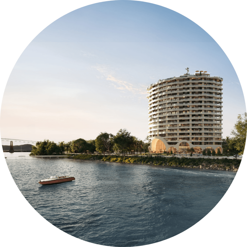 Ideale Lage fuer ein AirBnb direkt am Panama Kanal